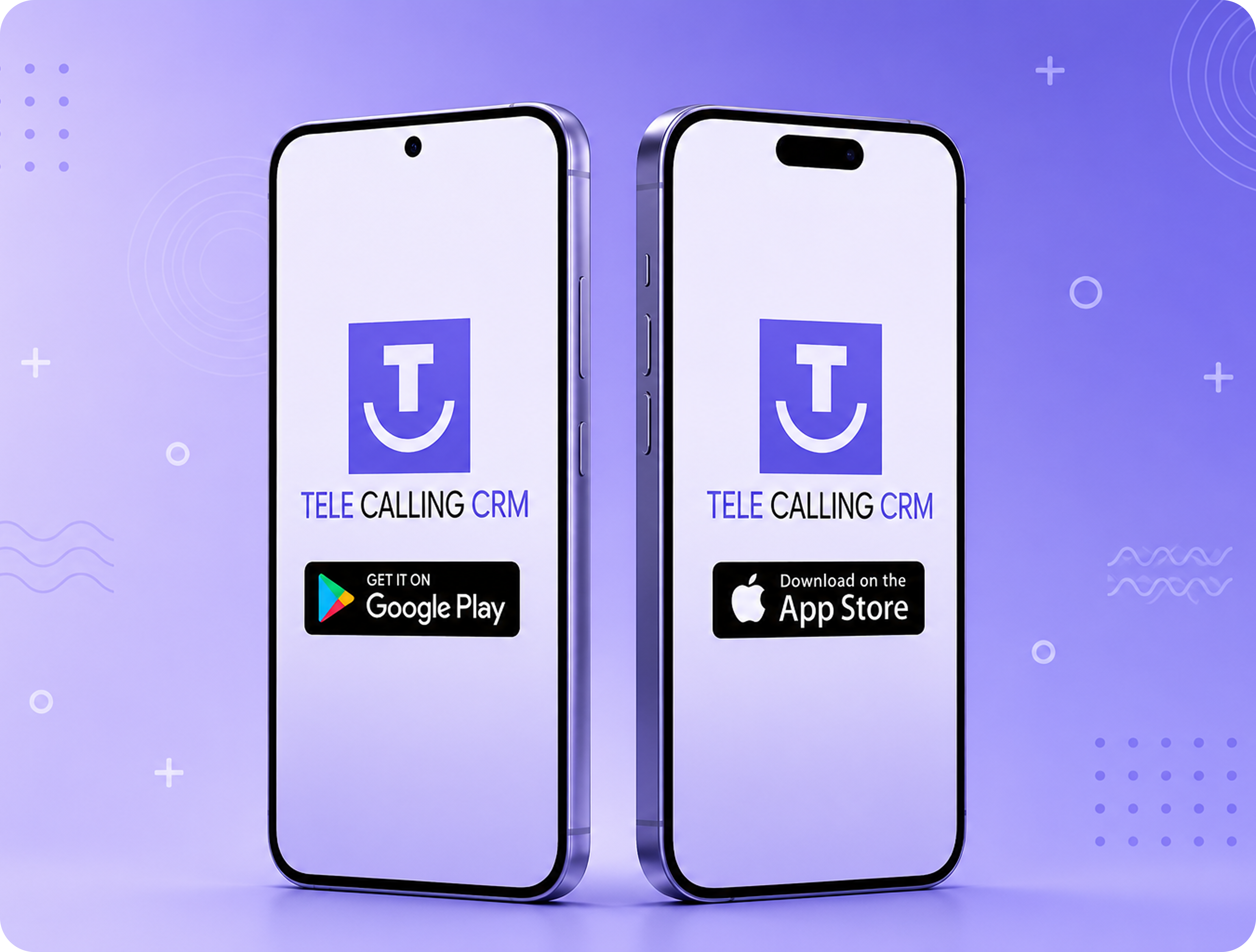 TeleCalling CRM mobile app for Android and iOS